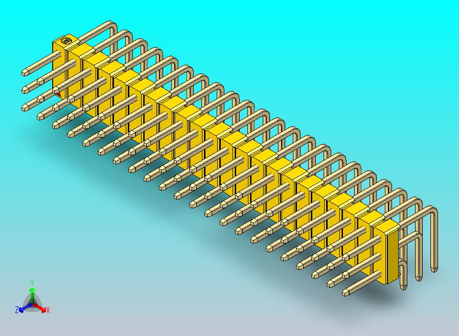 DS1022彩色排针 黄色 3x22p 100mil 类型D 版本1.0.zip