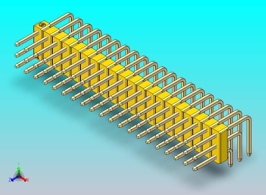 DS1022彩色排针 黄色 3x20p 100mil 类型D 版本1.0.zip