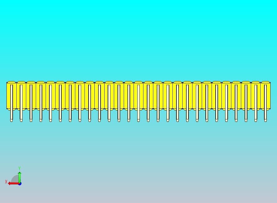 DS1022彩色排针 黄色 3x27p 100mil 类型D 版本1.0.zip