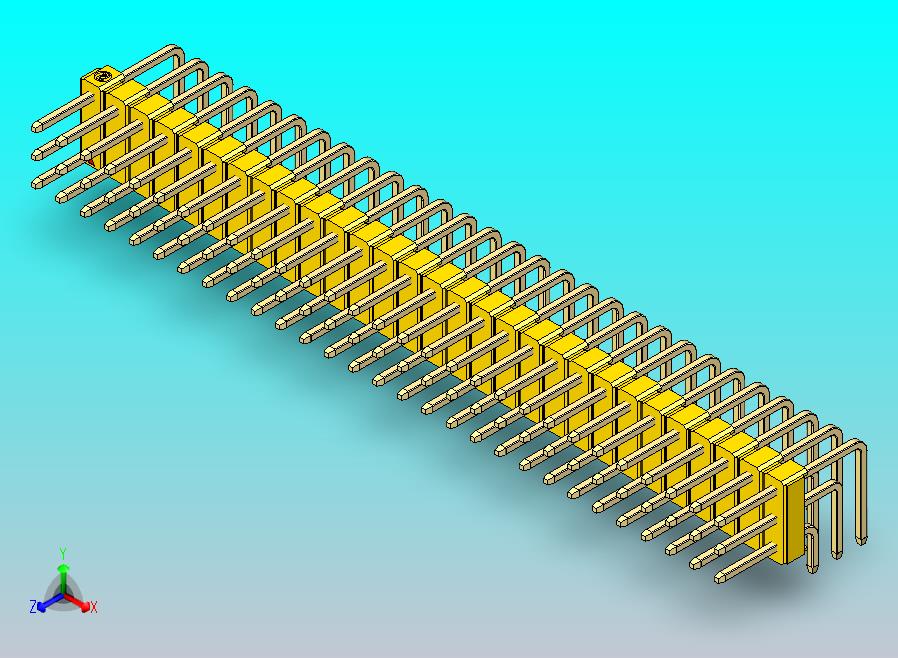 DS1022彩色排针 黄色 3x29p 100mil 类型D 版本1.0.zip