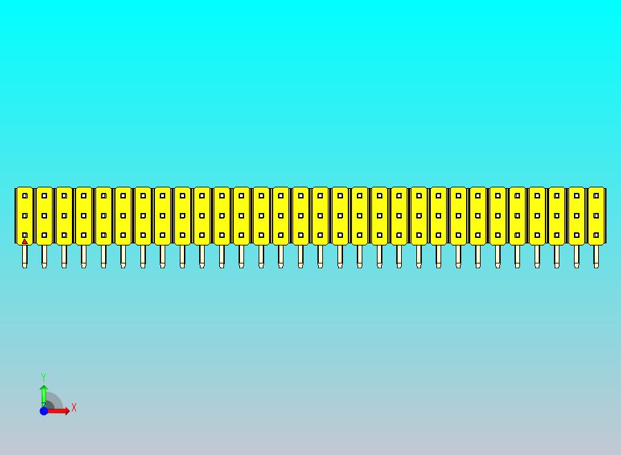 DS1022彩色排针 黄色 3x30p 100mil 类型D 版本1.0.zip