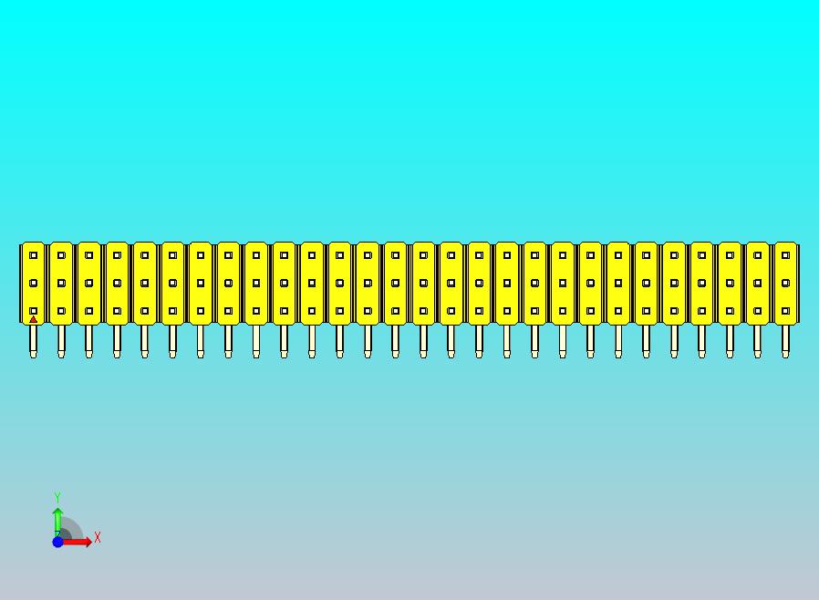 DS1022彩色排针 黄色 3x28p 100mil 类型D 版本1.0.zip