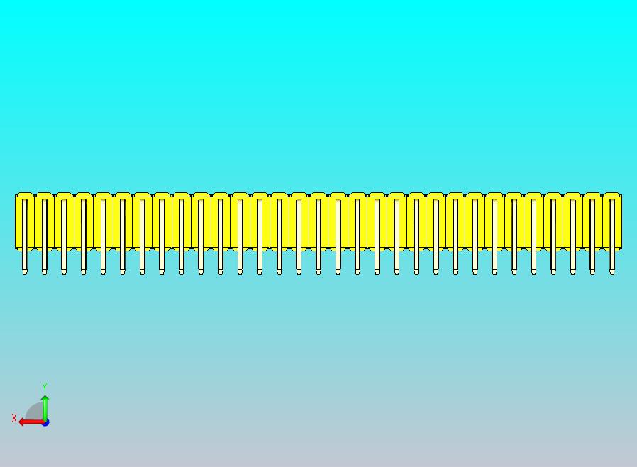 DS1022彩色排针 黄色 3x31p 100mil 类型D 版本1.0.zip