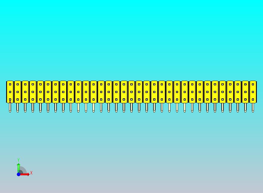 DS1022彩色排针 黄色 3x33p 100mil 类型D 版本1.0.zip
