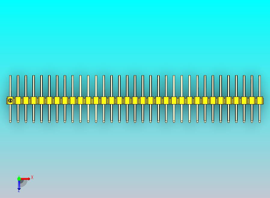 DS1022彩色排针 黄色 3x33p 100mil 类型D 版本1.0.zip