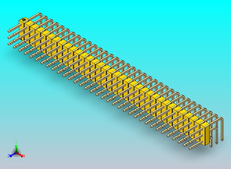DS1022彩色排针 黄色 3x34p 100mil 类型D 版本1.0.zip