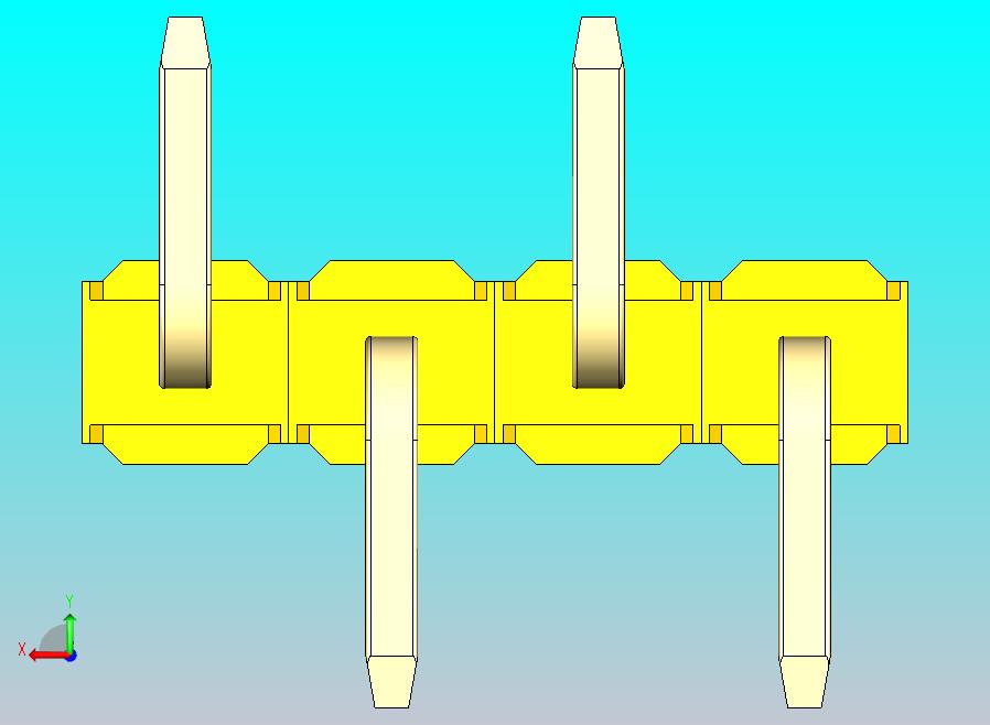 DS1022彩色排针 黄色 04P 100mil 类型 SMT R2 版本1.0.zip
