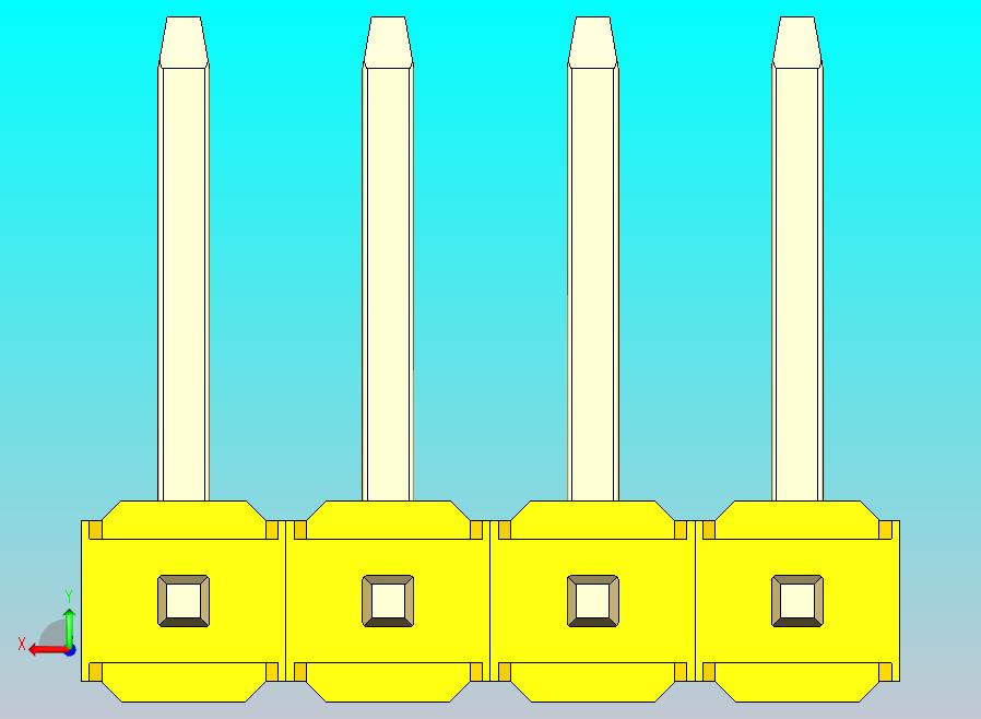DS1022彩色排针 黄色 04p 100mil 类型U 版本1.0.zip