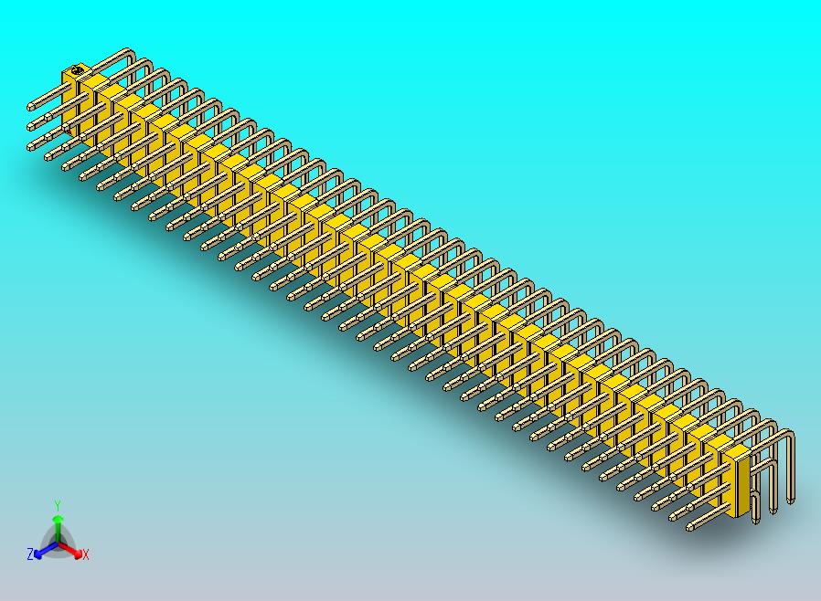DS1022彩色排针 黄色 3x39p 100mil 类型D 版本1.0.zip