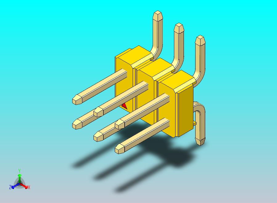 DS1022彩色排针 黄色 06P 100mil 类型SMT 版本1.0.zip