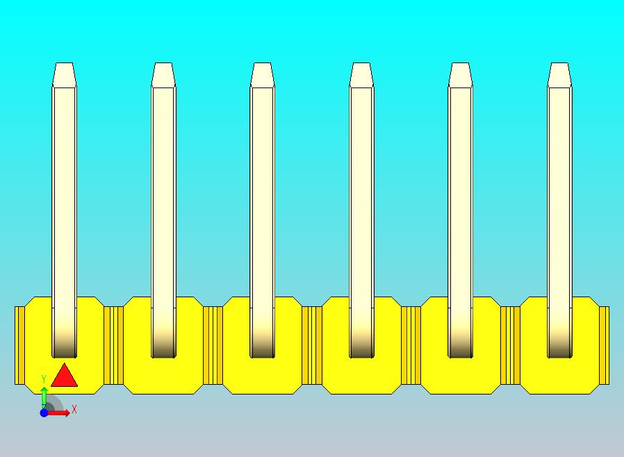 DS1022彩色排针 黄色 06p 100mil 类型U 版本1.0.zip