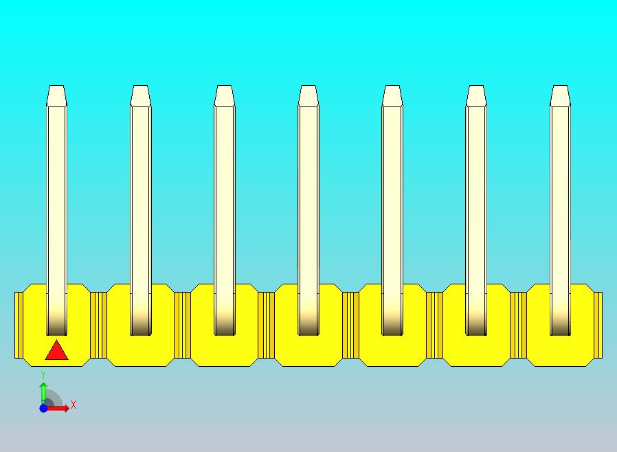 DS1022彩色排针 黄色 07p 100mil 类型U 版本1.0.zip