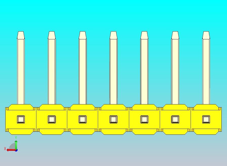 DS1022彩色排针 黄色 07p 100mil 类型U 版本1.0.zip