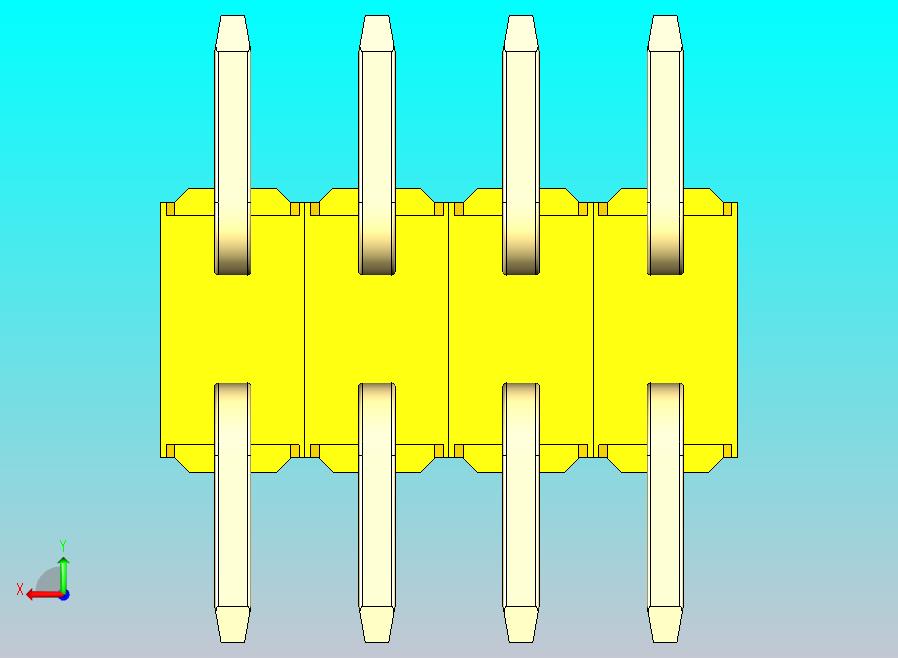 DS1022彩色排针 黄色 08P 100mil 类型SMT 版本1.0.zip