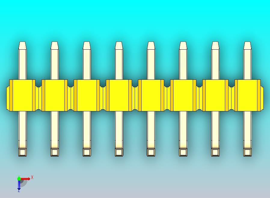 DS1022彩色排针 黄色 08p 100mil 类型U 版本1.0.zip