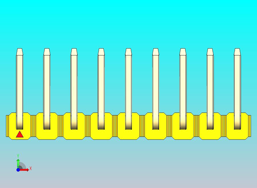 DS1022彩色排针 黄色 09p 100mil 型号U 版本1.0.zip