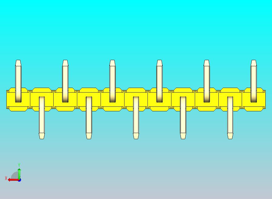DS1022彩色排针 黄色 11p 100mil SMT 类型 R1 版本1.0.zip