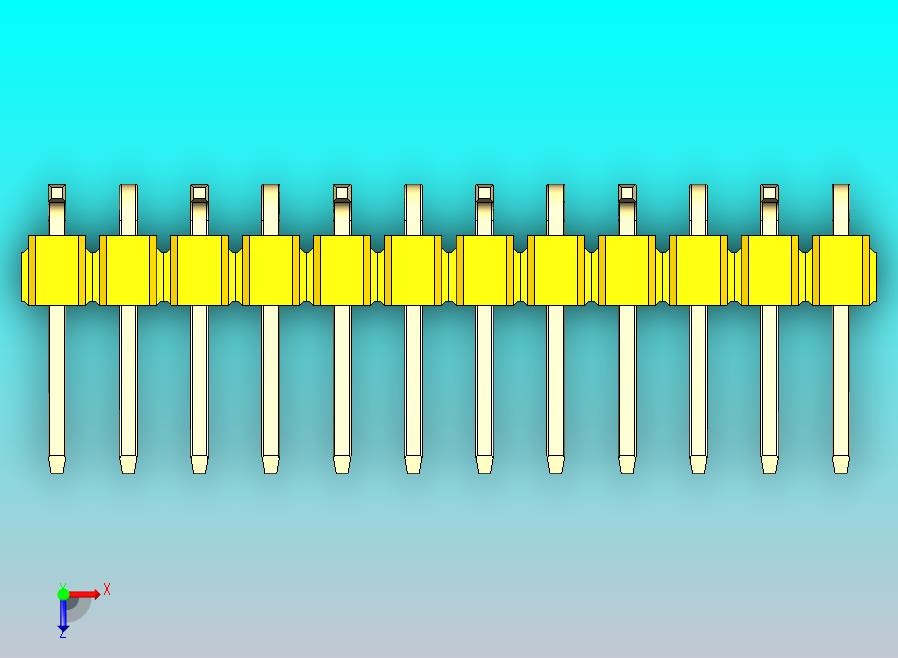 DS1022彩色排针 黄色 12p 100mil SMT类型 R1 版本1.0.zip