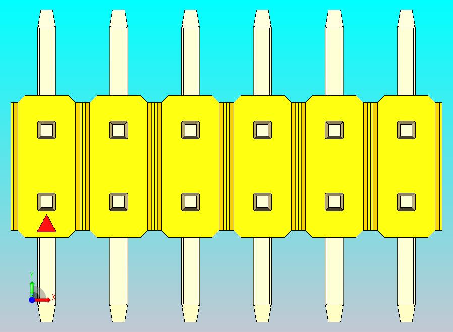 DS1022彩色排针 黄色 12p 100mil 类型SMT 版本1.0.zip