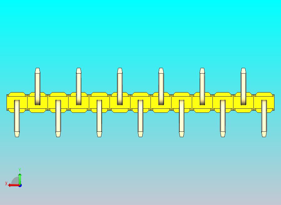 DS1022彩色排针 黄色 13p 100mil SMT类型 R2 版本1.0.zip
