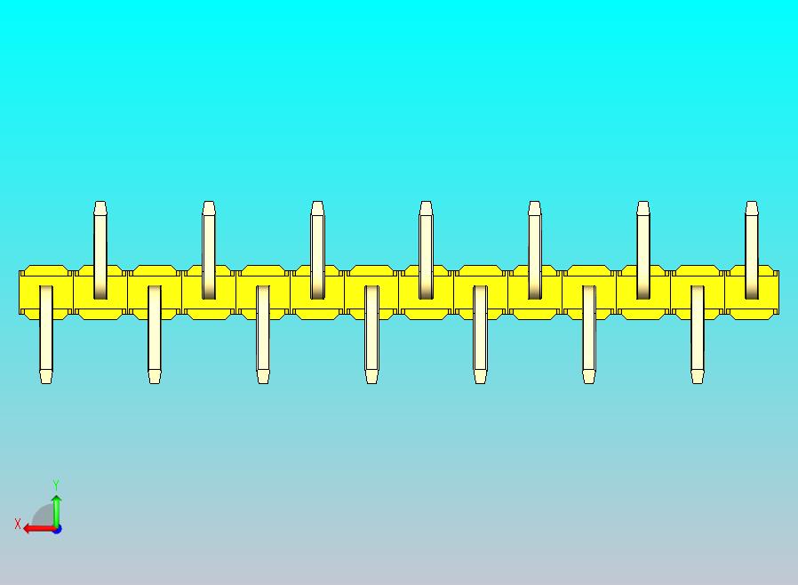DS1022彩色排针 黄色 14针 100密尔 类型 SMT R1 版本1.0.zip