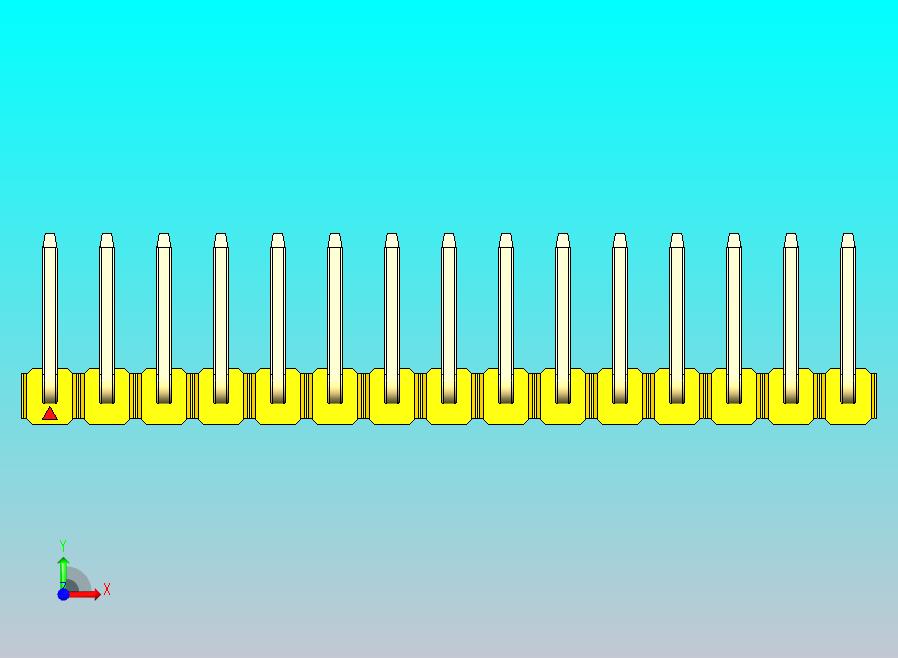 DS1022彩色排针 黄色 15P 100mil 型号U 版本1.0.zip