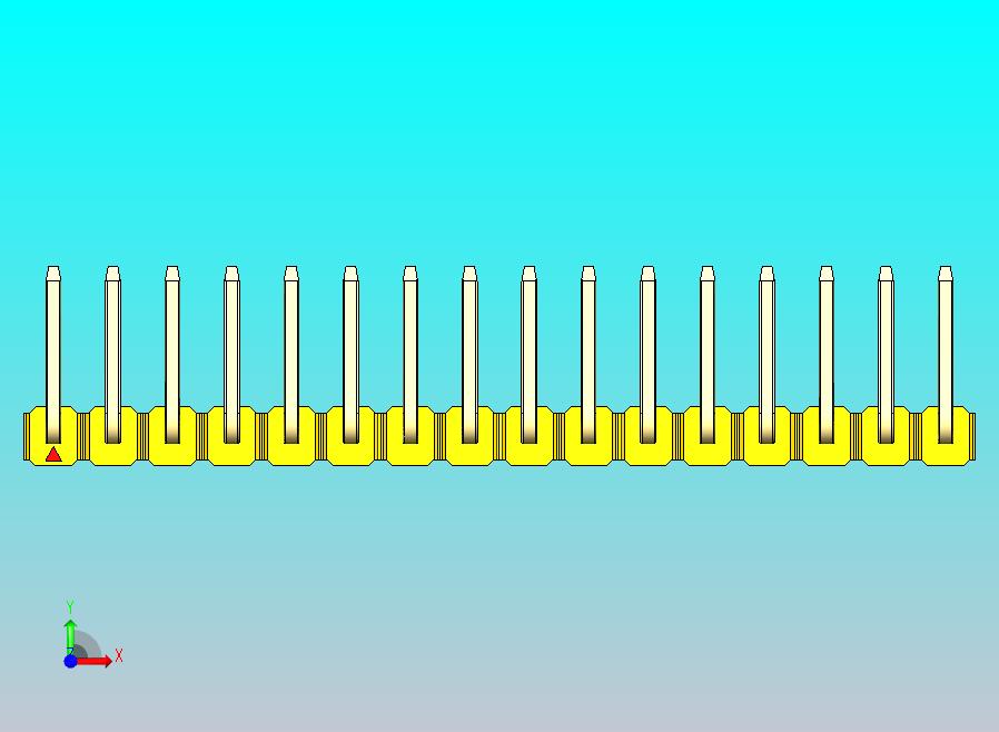 DS1022彩色排针 黄色 16引脚 100密尔 类型U 版本1.0.zip