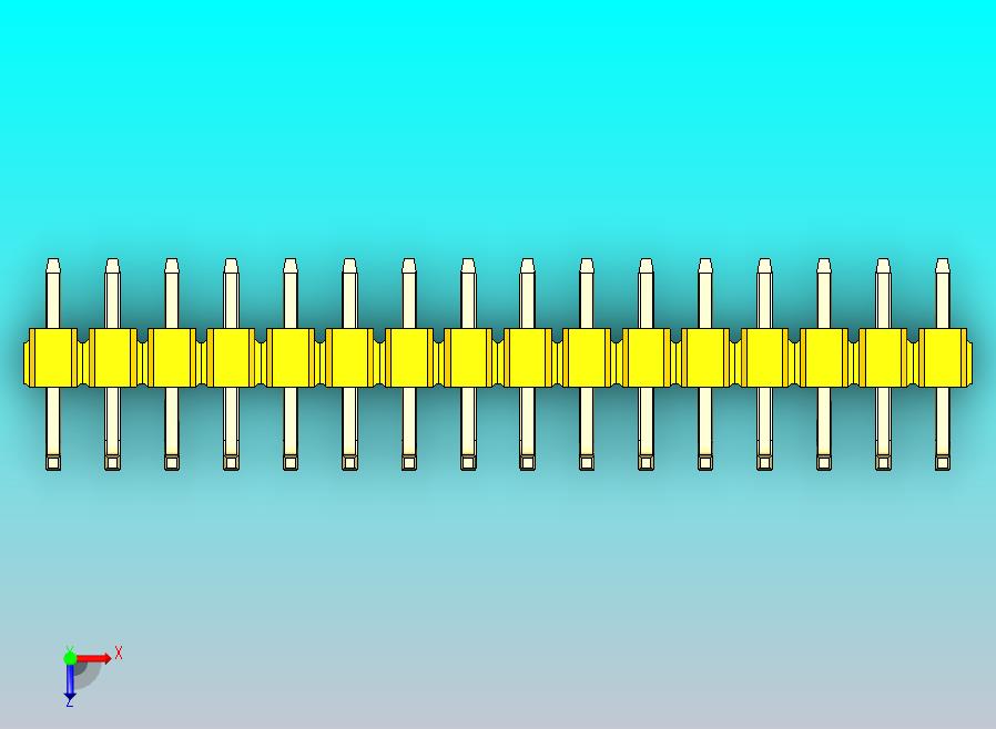 DS1022彩色排针 黄色 16引脚 100密尔 类型U 版本1.0.zip