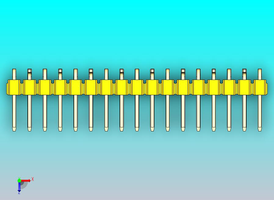 DS1022彩色排针 黄色 17p 100mil 类型 SMT R2 版本1.0.zip