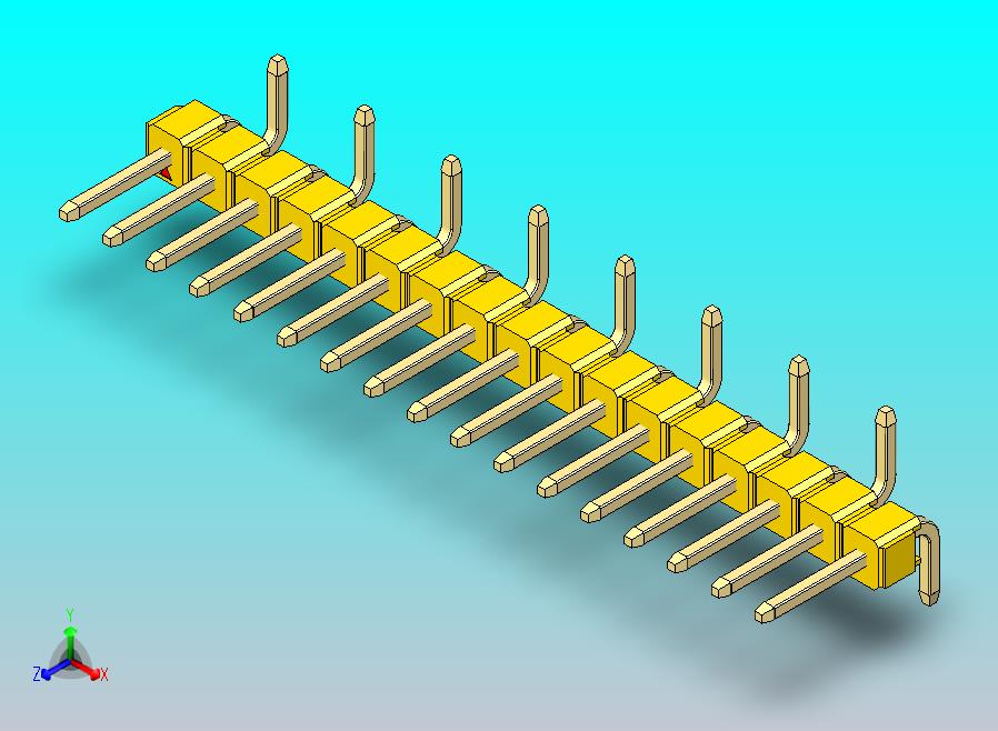 DS1022彩色排针 黄色 17p 100mil 类型 SMT R2 版本1.0.zip