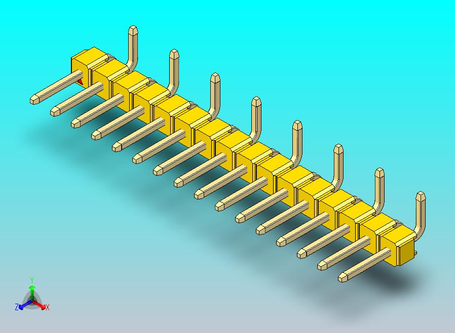 DS1022彩色排针 黄色 16针 100mil 类型 SMT R2 版本1.0.zip