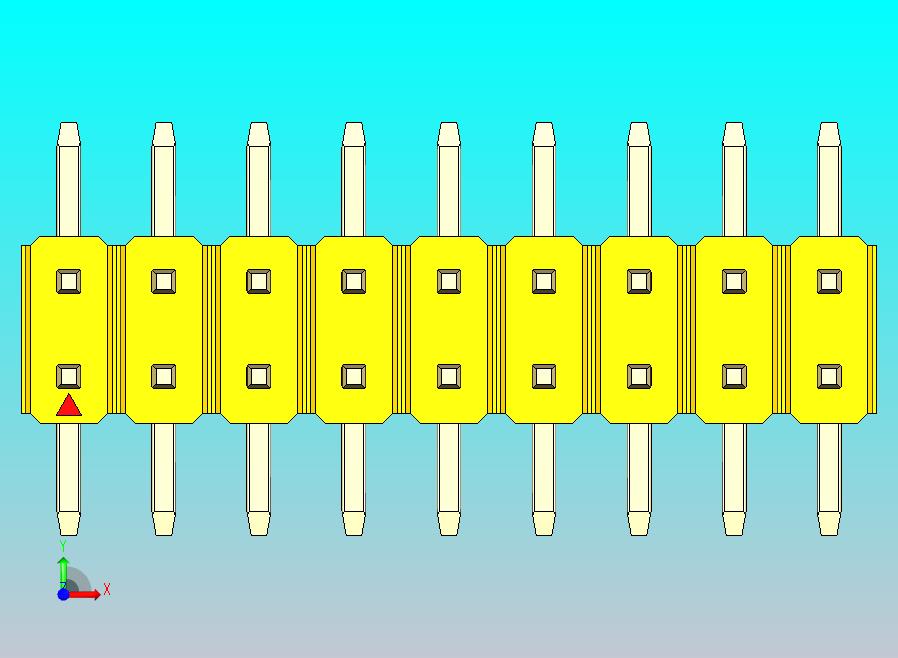 DS1022彩色排针 黄色 18p 100mil 类型SMT 版本1.0.zip