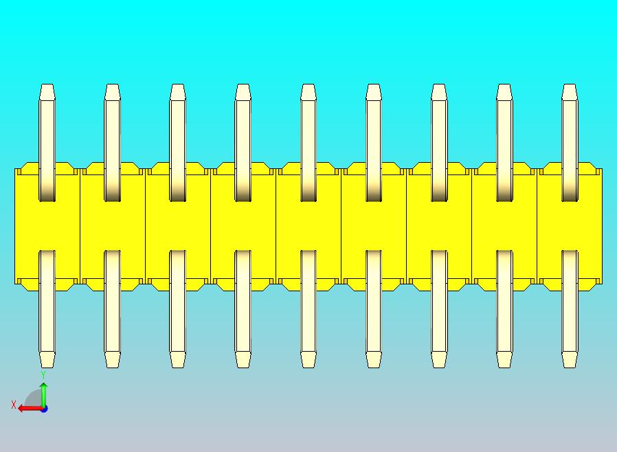 DS1022彩色排针 黄色 18p 100mil 类型SMT 版本1.0.zip