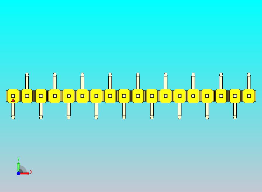 DS1022彩色排针 黄色 18引脚 100密耳 类型 SMT R2 版本1.0.zip