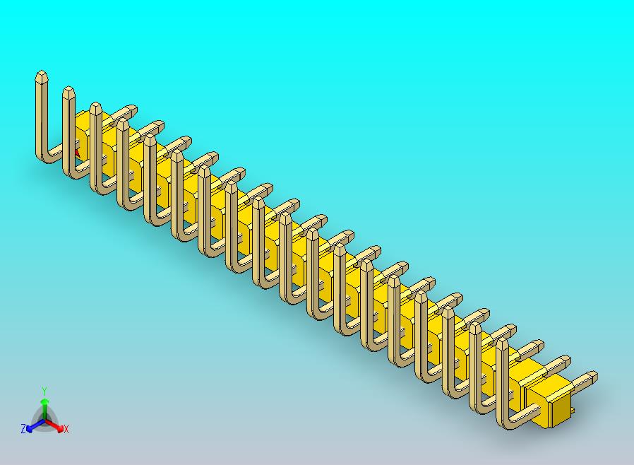 DS1022彩色排针 黄色 18针 100mil 型号U 版本1.0.zip
