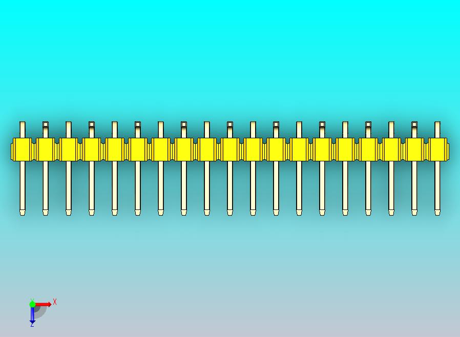 DS1022彩色排针 黄色 19P 100mil SMT类型 R2 版本1.0.zip