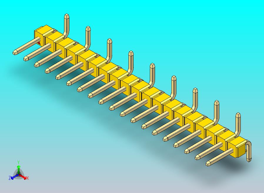 DS1022彩色排针 黄色 19P 100mil SMT类型 R2 版本1.0.zip