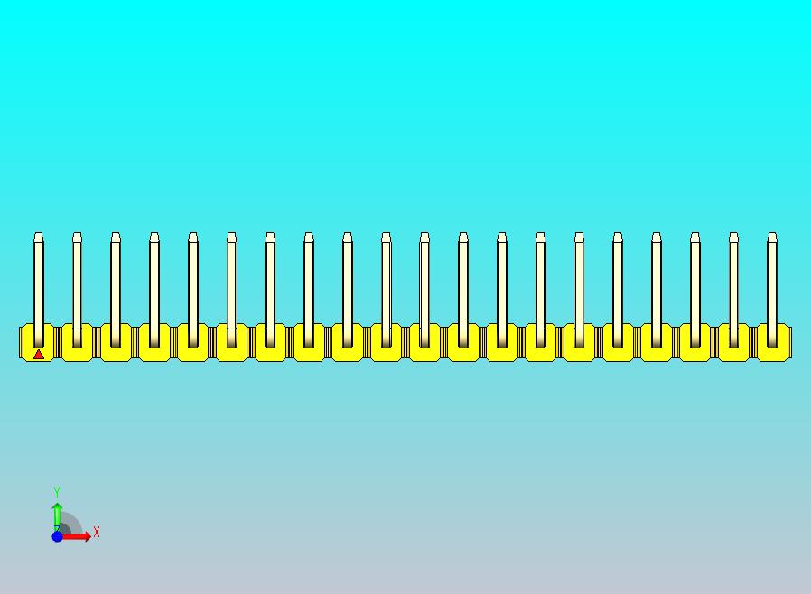 DS1022彩色排针 黄色 20P 100mil 类型U 版本1.0.zip