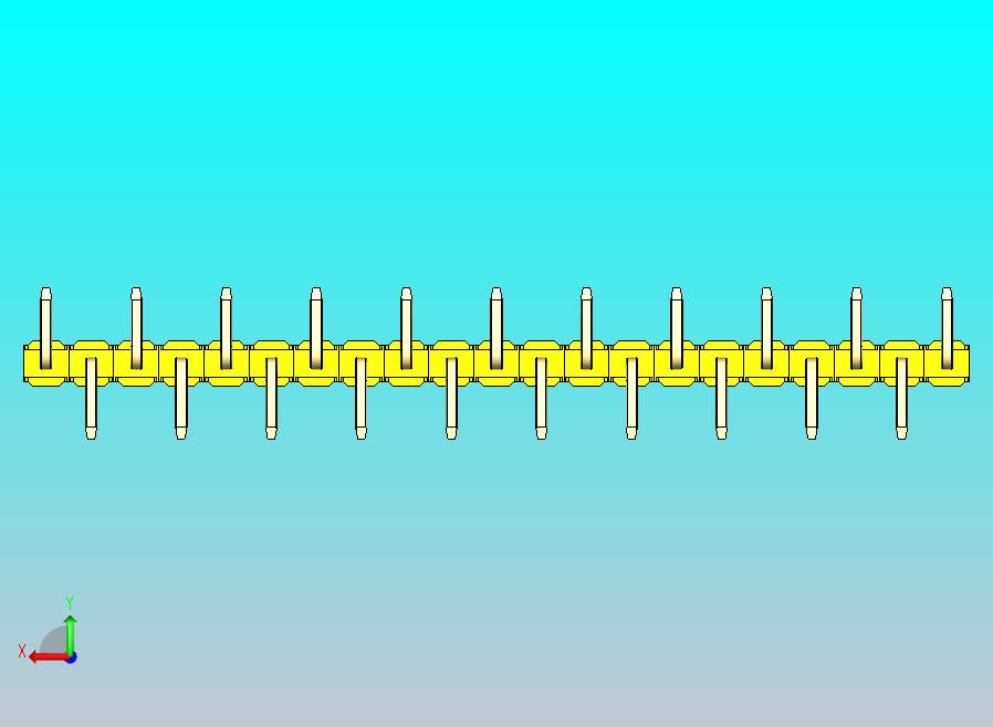 DS1022彩色排针 黄色 21p 100mil 类型 SMT R1 版本1.0.zip