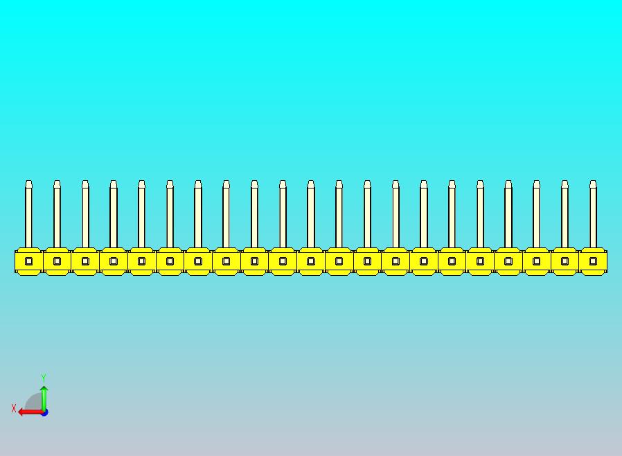 DS1022彩色排针 黄色 21p 100mil 类型U 版本1.0.zip