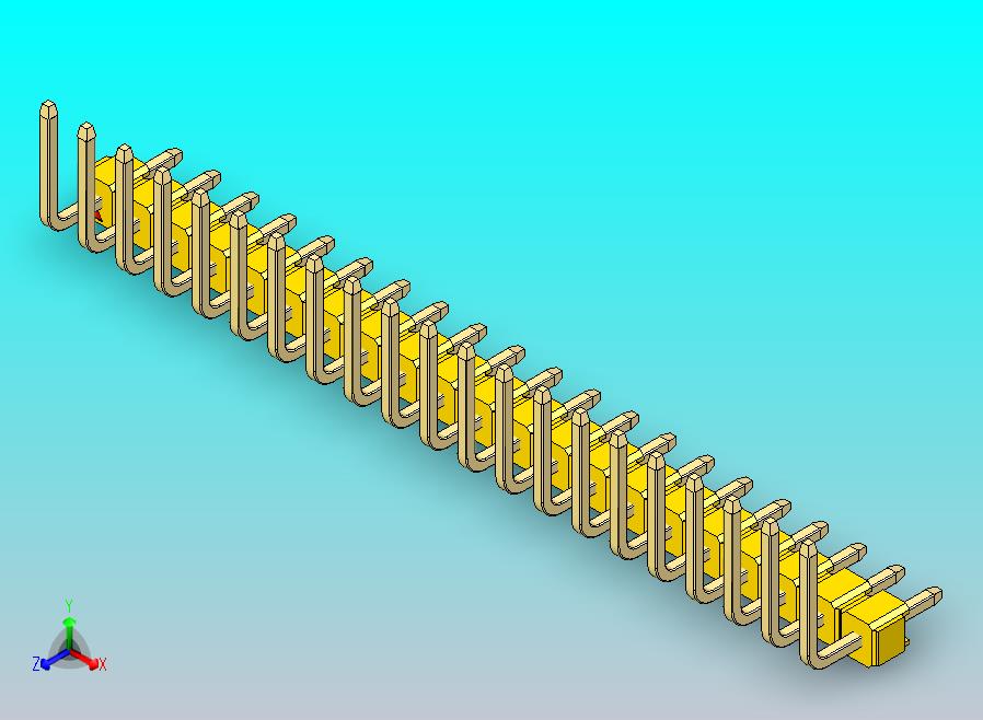 DS1022彩色排针 黄色 21p 100mil 类型U 版本1.0.zip