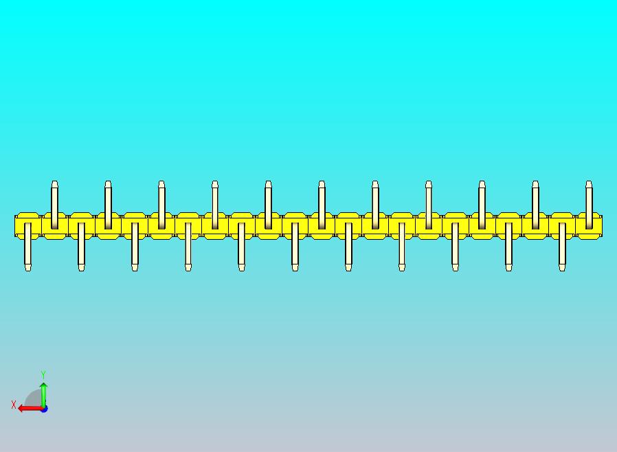 DS1022彩色排针 黄色 22P 100mil 类型 SMT R1 版本1.0.zip