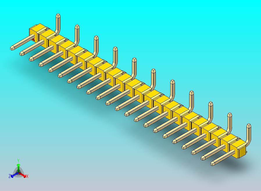 DS1022彩色排针 黄色 22P 100mil 类型 SMT R2 版本1.0.zip