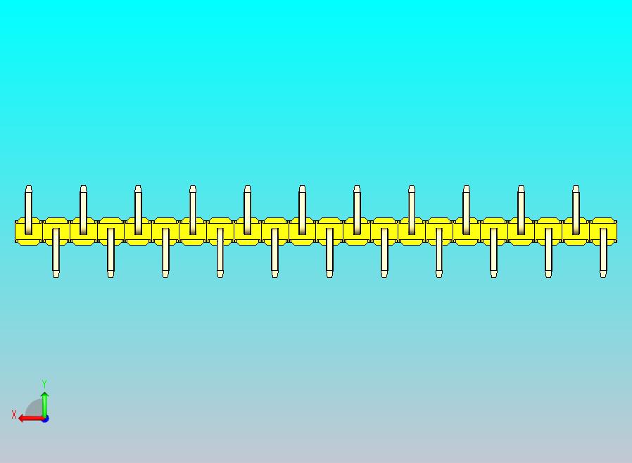 DS1022彩色排针 黄色 22P 100mil 类型 SMT R2 版本1.0.zip