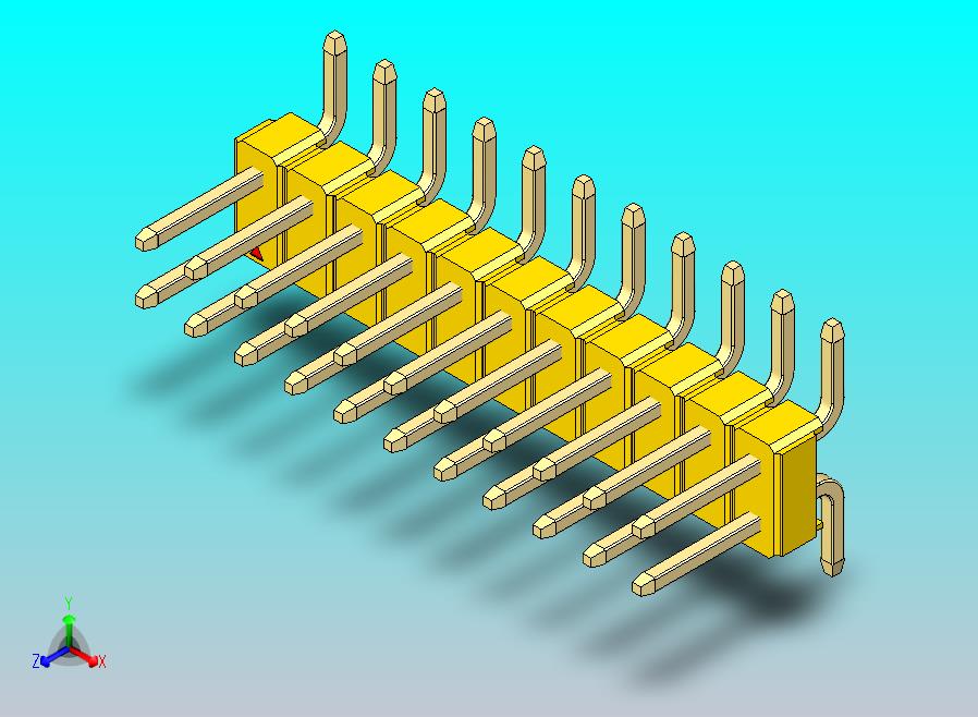 DS1022彩色排针 黄色 22P 100mil 类型SMT 版本1.0.zip