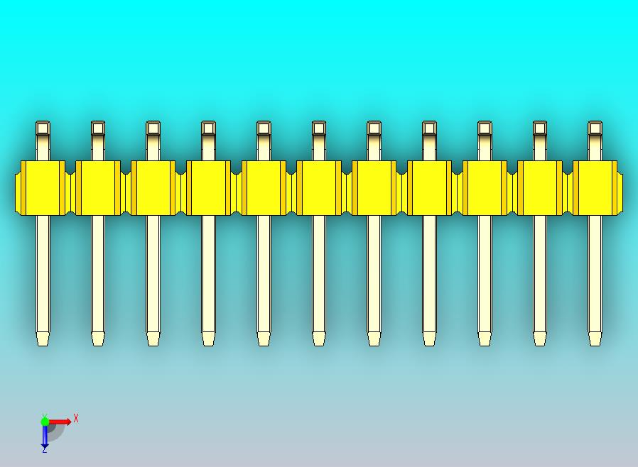 DS1022彩色排针 黄色 22P 100mil 类型SMT 版本1.0.zip