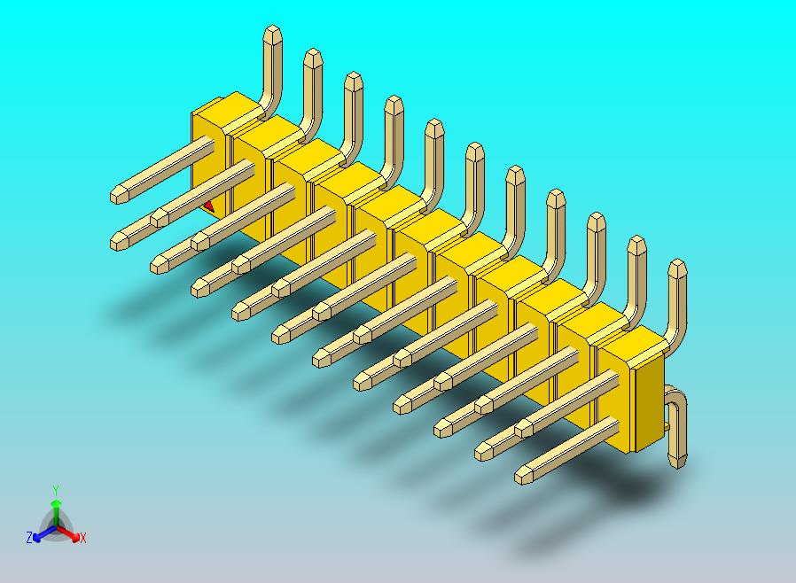 DS1022彩色排针 黄色 22P 100mil 类型SMT 版本1.0.zip