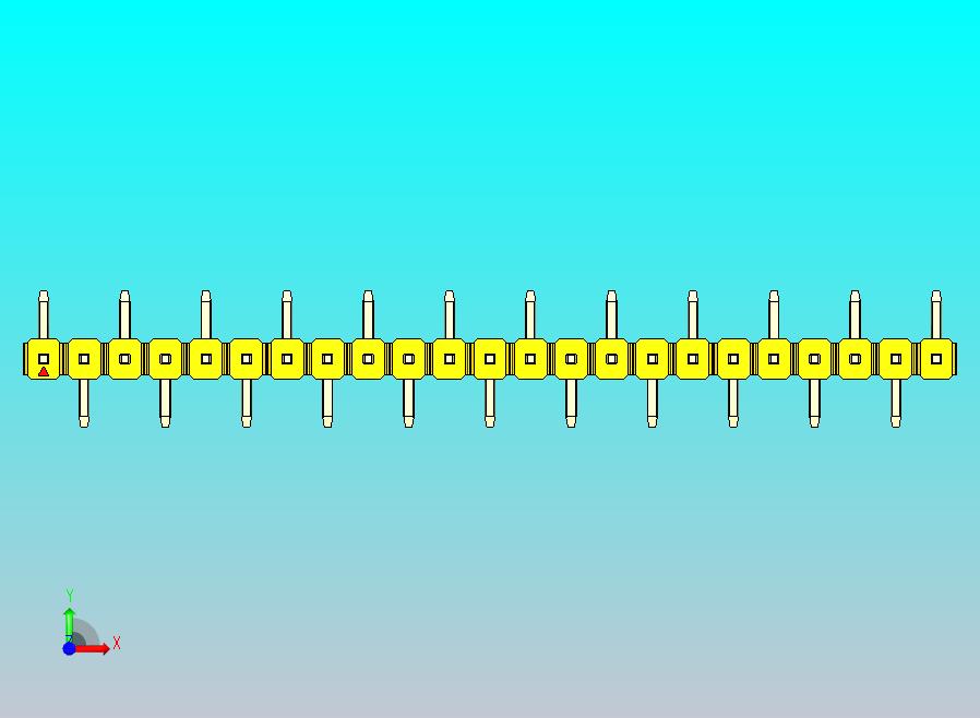 DS1022彩色排针 黄色 23P 100mil 类型 SMT R1 版本1.0.zip