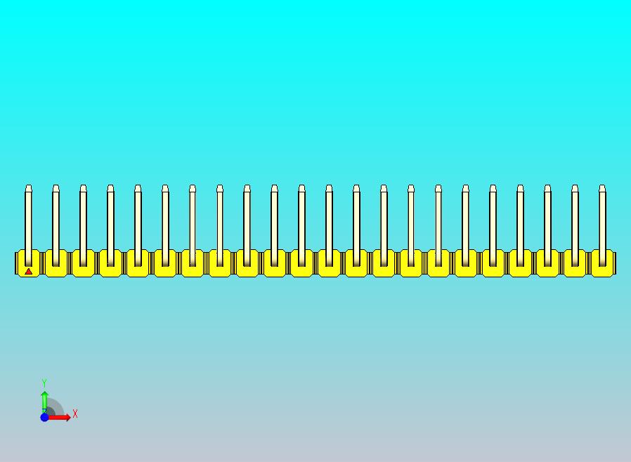 DS1022彩色排针 黄色 22p 100mil 类型U 版本1.0.zip
