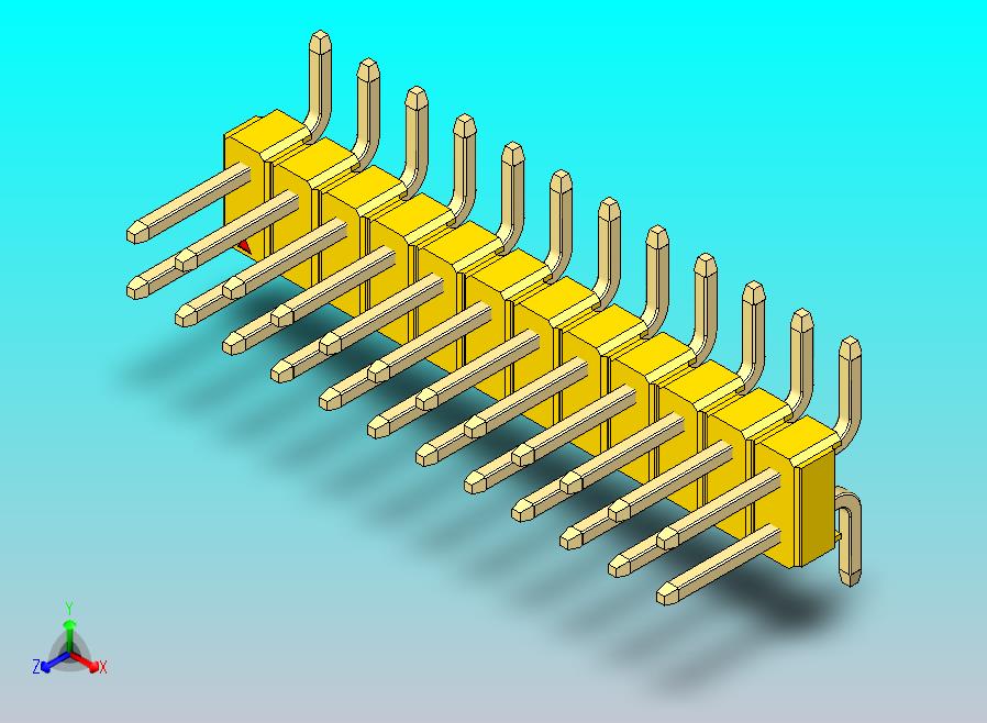 DS1022彩色排针 黄色 24p 100mil 类型SMT 版本1.0.zip